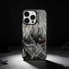 Anime character line art Phone Case For iPhone 17,16,15,14,13,12,11 Plus,Pro Max,XS,Colored silver phone case