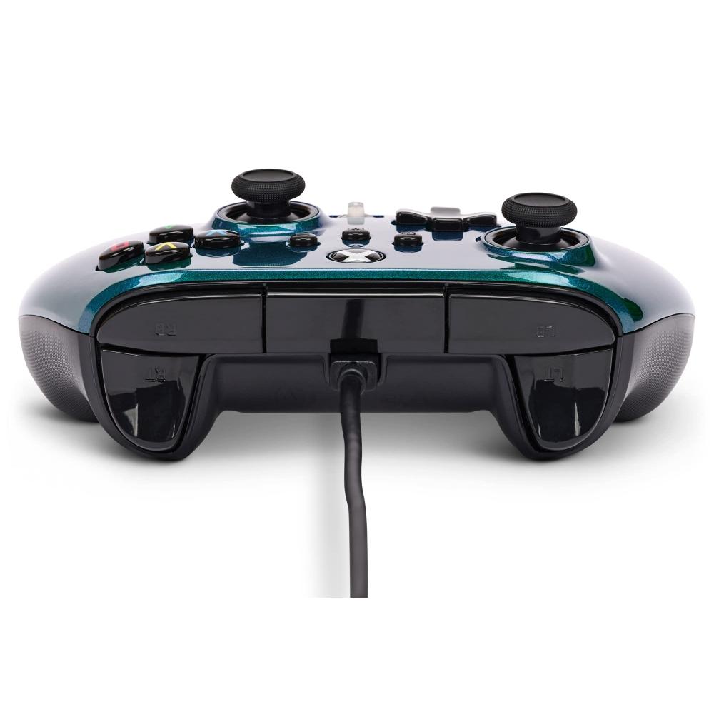 [2 Year Warranty] PowerA Enhanced Wired Controller Aurora Double Vibration Function for Xbox Series XS Xbox One PC Windows 1011 (Official Licensed) XB