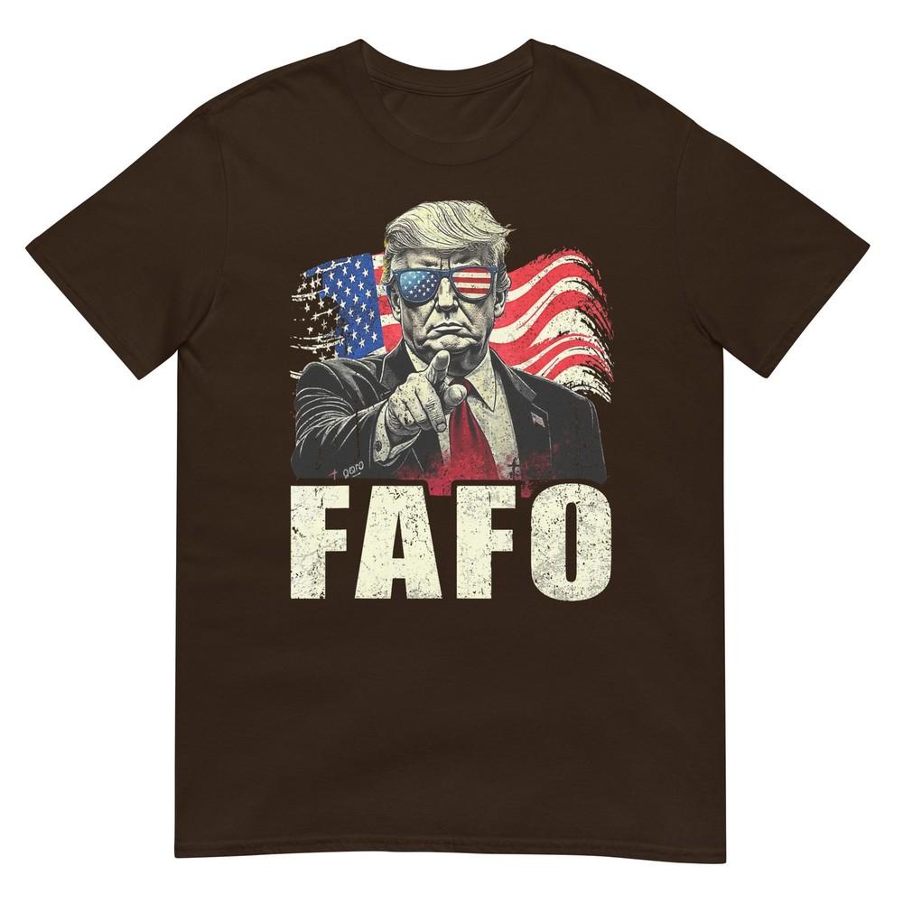 Funny Fafo Trump Fafo American Usa Tshirt