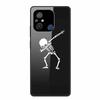 Gehärtetes Glas Case für Redmi 12C Rückabdeckung Hartschalen Case für Xiaomi Redmi 12C 4G Handyhülle Redmi12C Fundas 22120RN86G Cooler Stoßfänger