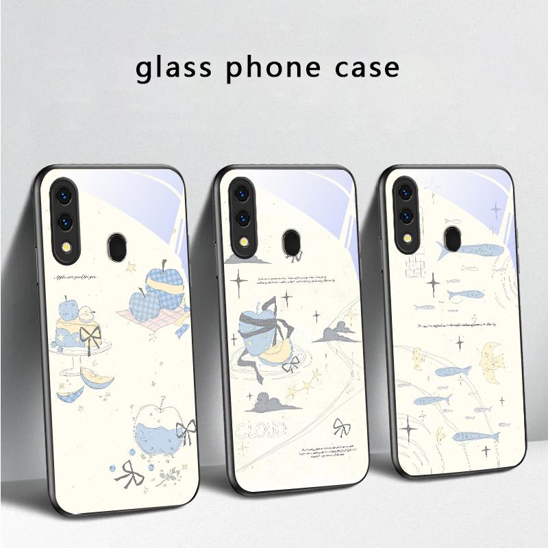 Fresh and Healing Breeze For Samsung Galaxy A30 A31 A32 A33 A34 A35 A42 A30s A20 A25 A26 A51 A56 A54 A72 A73 70 Glass Phone Case