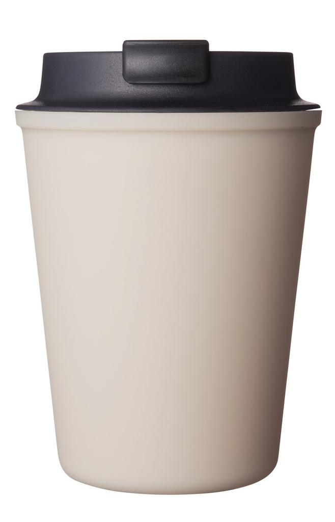 Rivers Plastic Wall Mug, Sleek Beige