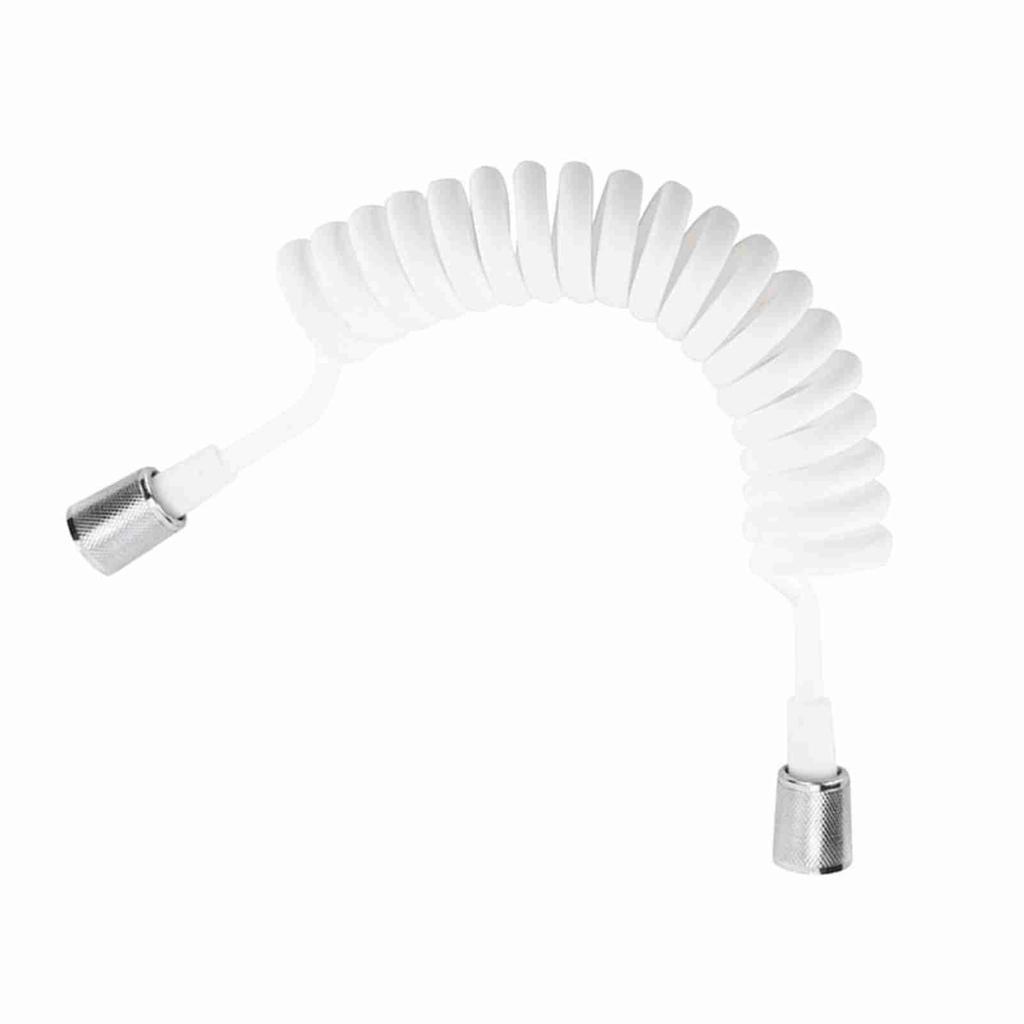 ABS Spring Flexible Shower Hose for Water Plumbing Toilet Bidet Sprayer Gun Bathroom