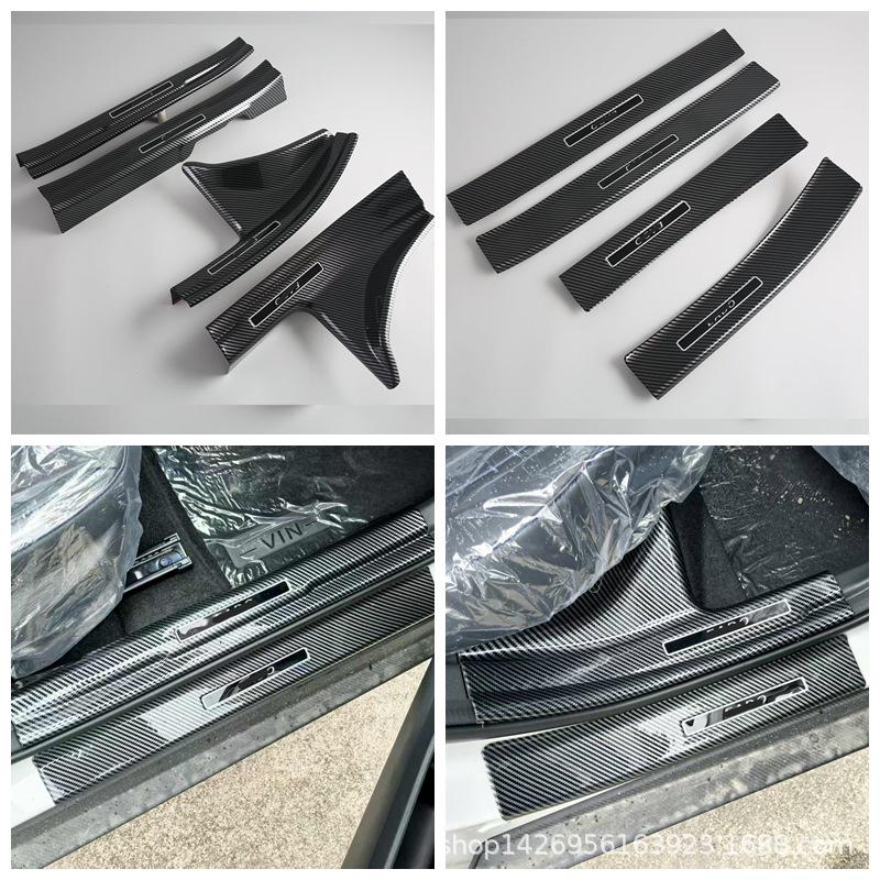 26 Chang'an Eado 4th Gen Yidong Rearview Mirror and Front Door Handle Protection Stickers