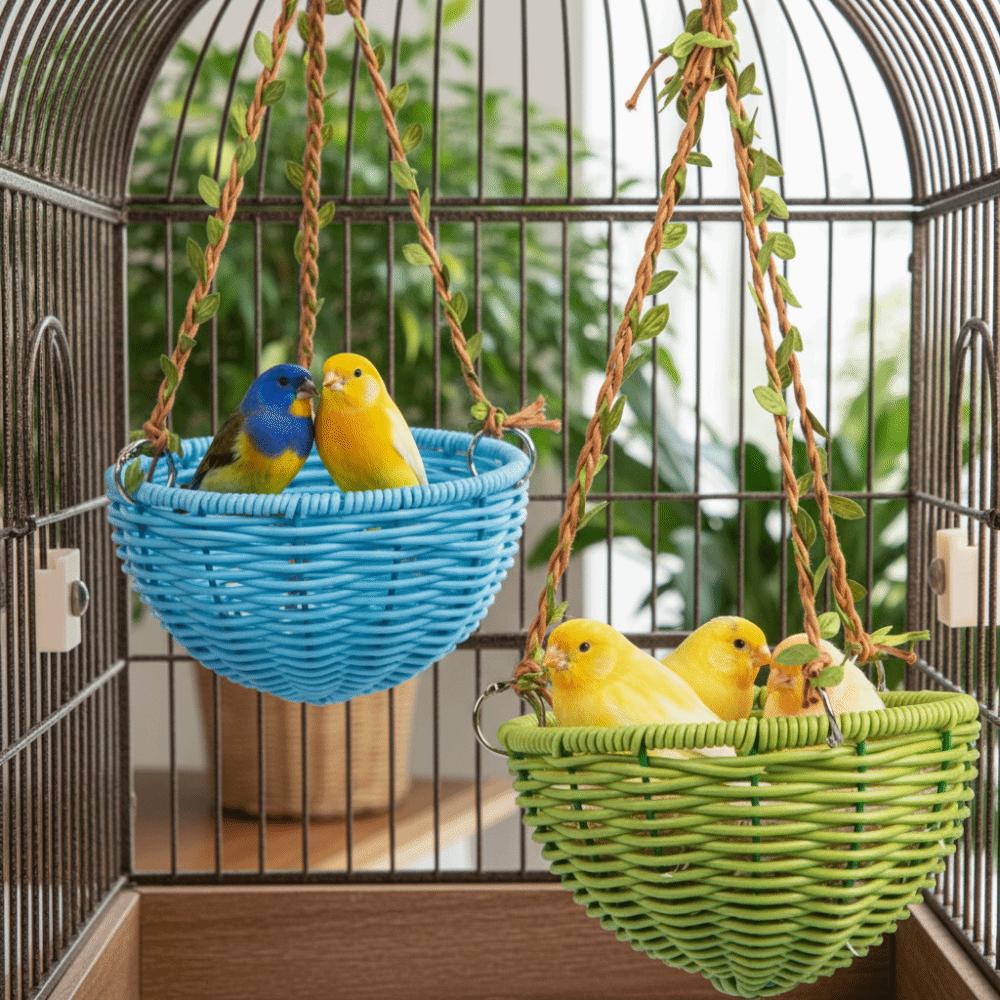 Wear-resistant Woven Bird Nest Bite Resistant Spherical Bird Nest Bird Sleeping Hut  Summer