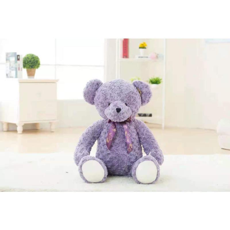 Teddy Bear Plush Toy Doll Hug Bear Girl Large Bow Tie Shy Bear Doll Bear