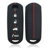 Smart Key Fob Cover For Mazda 3 6 Cx-5 Cx-9 (2012-), Keyless Entry Remote Case, Premium Silicone Anti-Scratch Shell