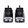 Stussy X Nike Air Zoom Spiridon Caged 2 Pure Platinum Unisex Sneakers Black White CU1854-001