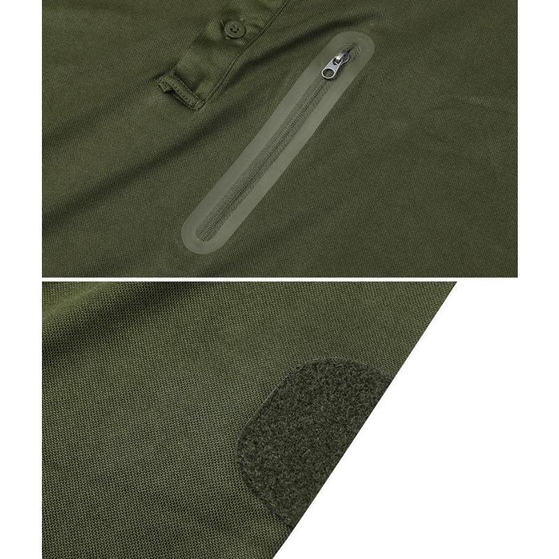 Tactical Hiking Outdoor Polo Shirt Men Summer Breathable Military Glof Fishig Camping Sport Short Sleeve T Shirt USA Plus Size