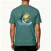 Men's UPF 50 Plus Sun Protection Stretch Short Sleeve T-Shirt Outdoor Fishing Sports Lightweight Quick Dry Breathable Top