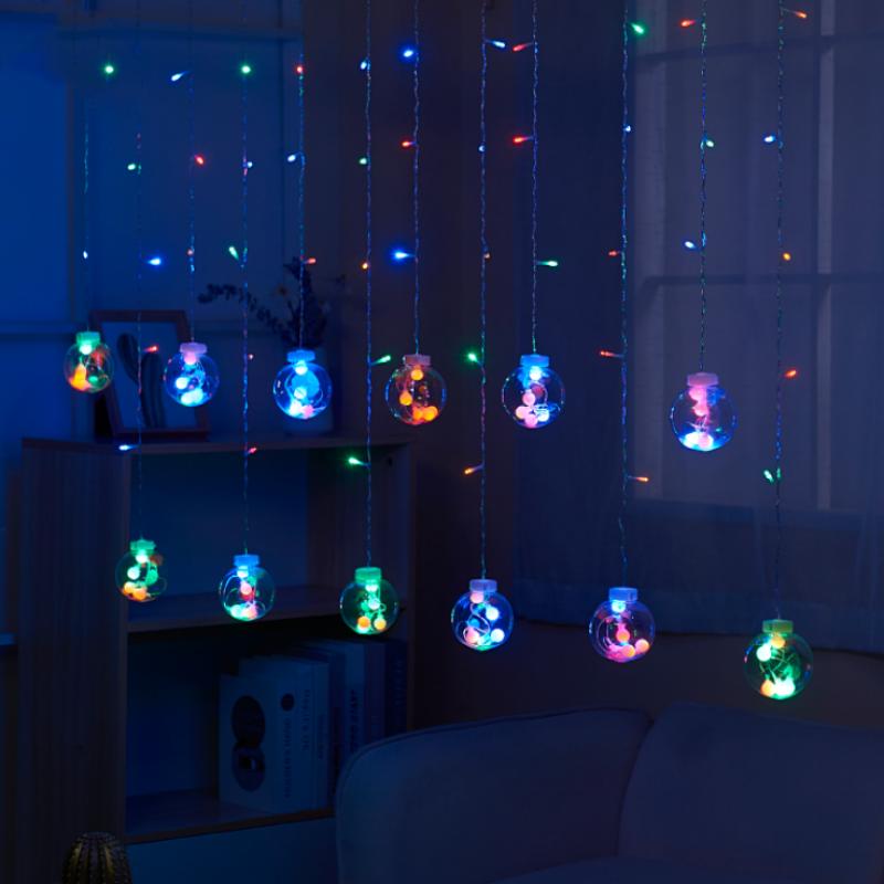 Christmas Decoration LED Birthday Gift Wishing Ball Light String Creative Modeling Light Photography Room Decoration Light String