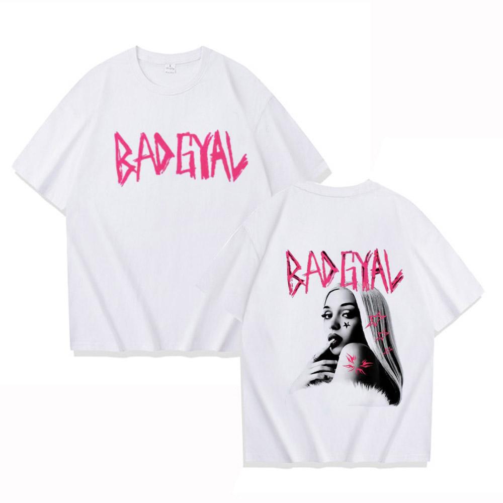 

HOT Singer Bad Gyal La Joia Album Tour 2025 Pattern Tshirt Fashion Trendy Aesthetics Tshirt Casual Cotton Unisex Tshirt S