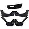 For Jetour X70 X70 PLUS Car Door Anti Kick Pad Protection Sticker Carbon Fiber Scratch Resistant Film Interior Accessories