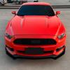 Car Front Bumper Lip Spoiler Diffuser Splitters Body Kit Aprons Cover Guard Trim For Ford Mustang MK6 2015 2016 2017