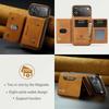 2 in 1 Detachable Magnetic Leather Phone Case for IPhone 17 Air 16 15 14 13 12 11 Plus Pro Max Wallet Cover Cards Holder Pocket