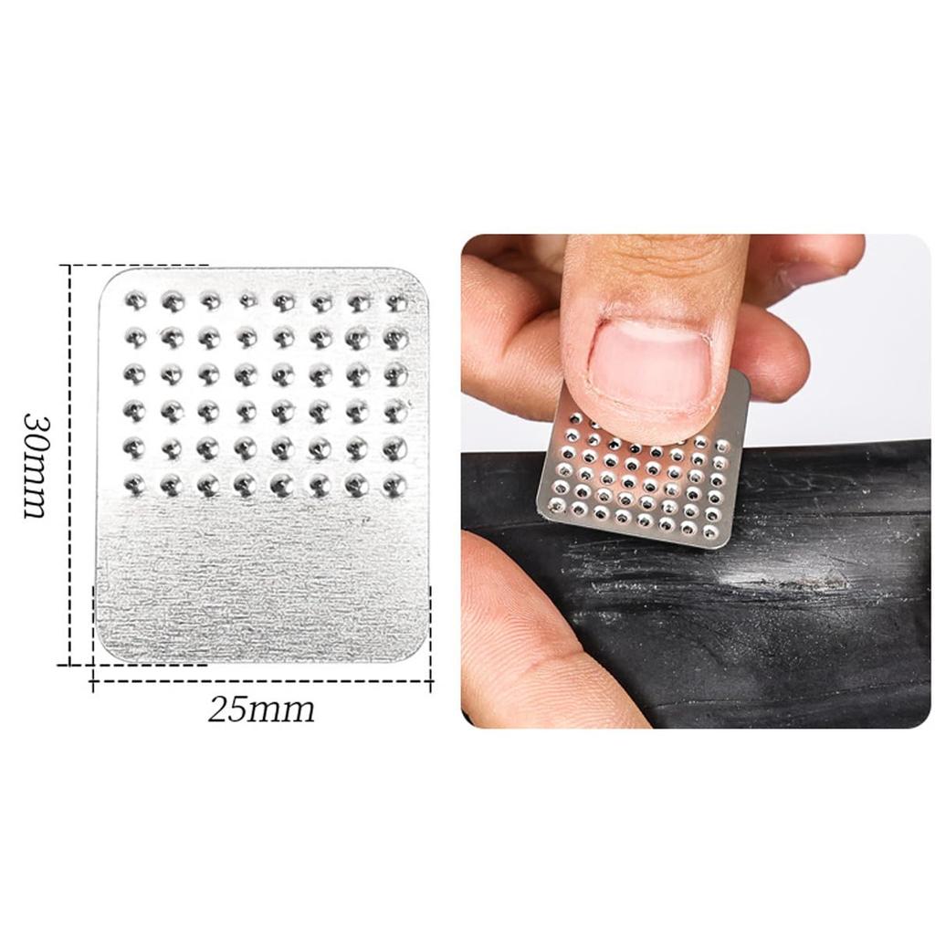 Glue-free Bicycle Tire Repair Kit - Includes Patch, Tire Lever