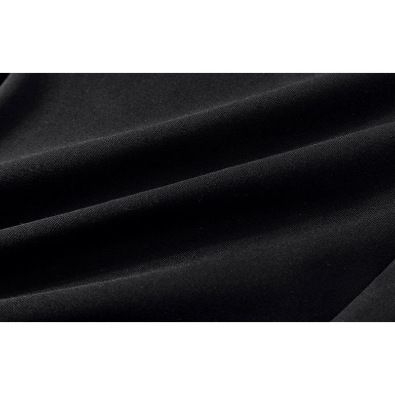 Damen Übergröße Weitbein Kordelzug Hose Herbst Drapierte Gerade Freizeithose