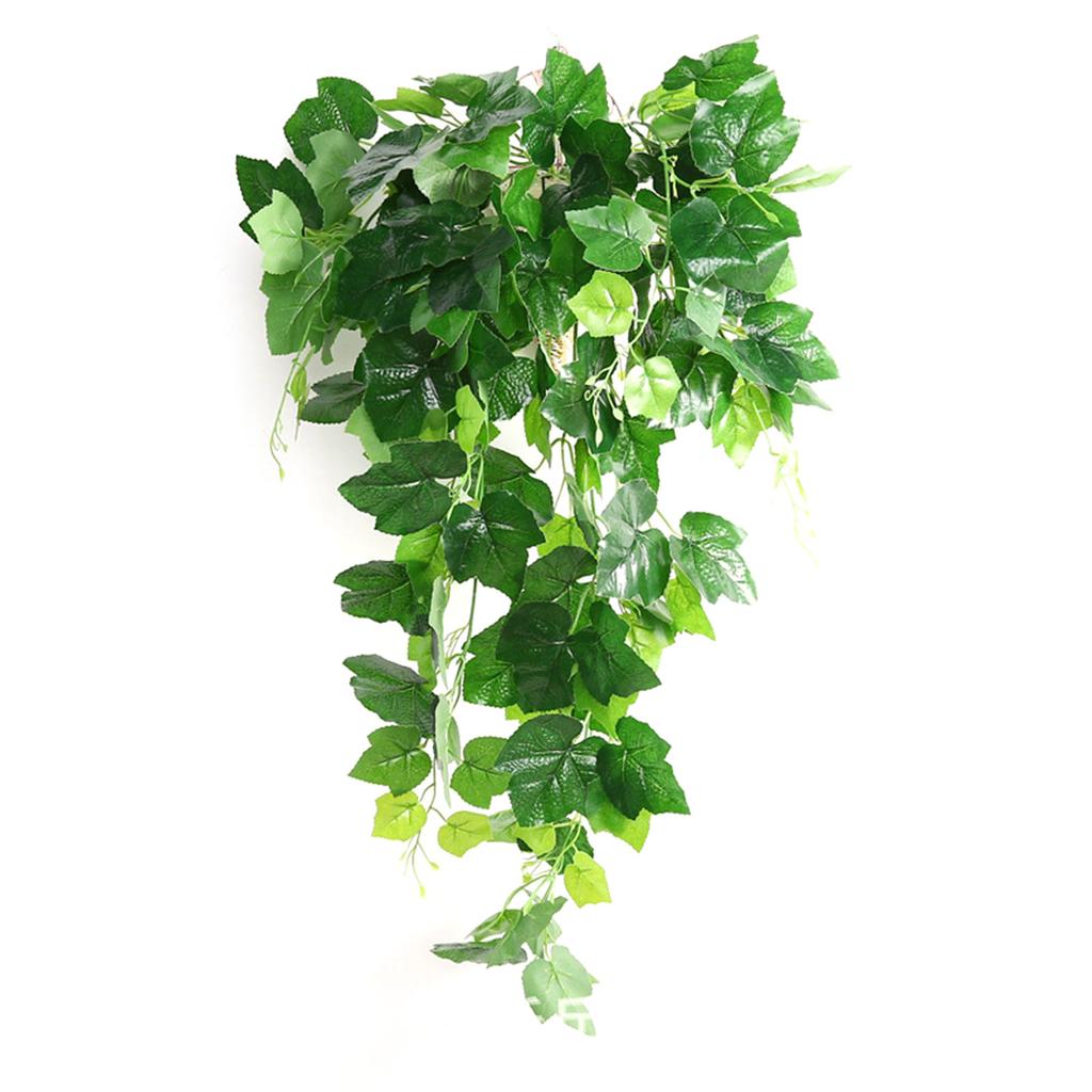 Faux Plant Wall Hangings Artificial Plant Wall Hangings Lifelikes Foliage 4 Styles Fakes Hangings Plant for Indoor