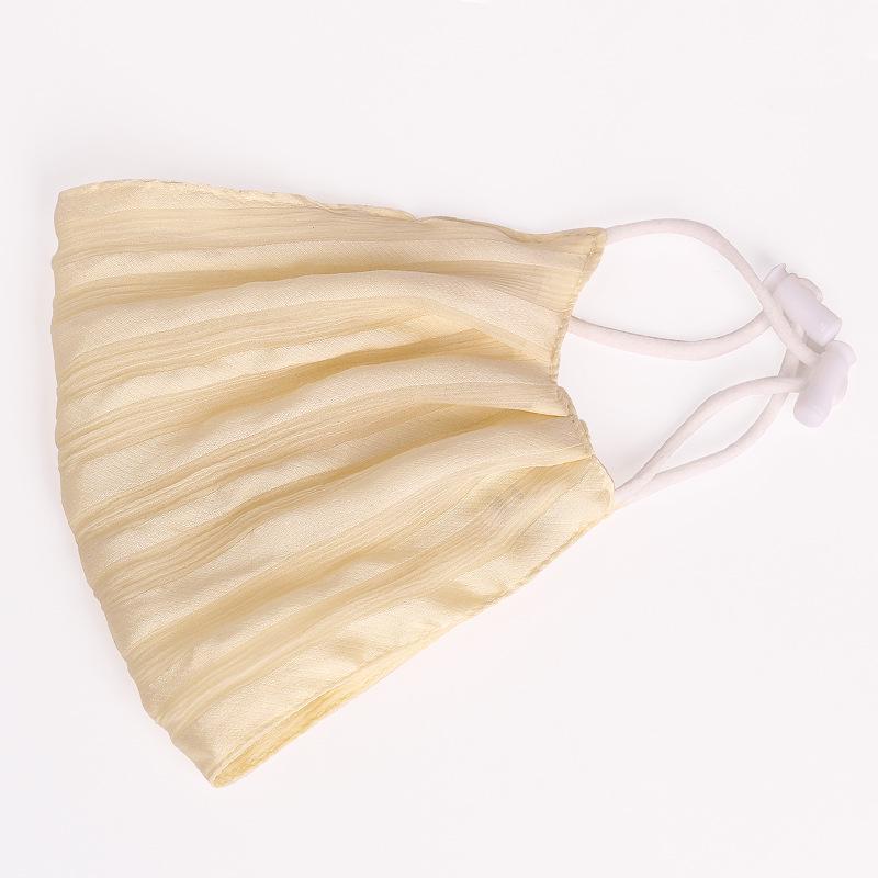 Women s Breathable Mulberry Silk Sun Protection Mask, Double Layer, Washable, Comfortable, Easy to Breathe One Size