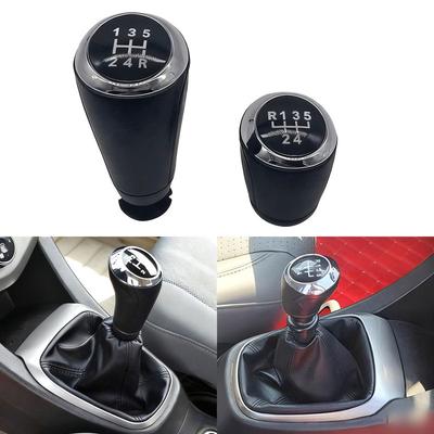 Auto-Innenraum-Upgrade Leder-Schaltknauf Auto-Schaltabdeckung Personalisierter Stil Inklusive Staubschutz ABS-Leder-Material