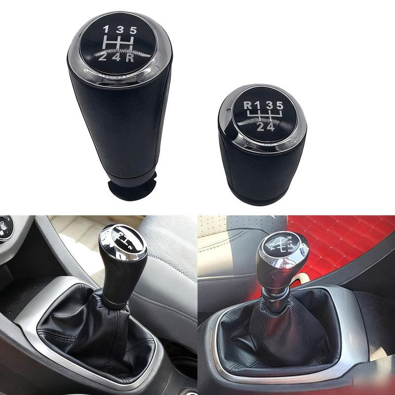 Car Interior Upgrade Black Leather Gear Knob Car Shift Cover Personalized Styling Includes Dust Cover For T300 1.4L