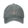 Cute Happy Kawaii Bubble Tea Baseball Caps Fashion Washed Denim Hats Outdoor Adjustable Casquette Sports Baseball Cowboy Hat