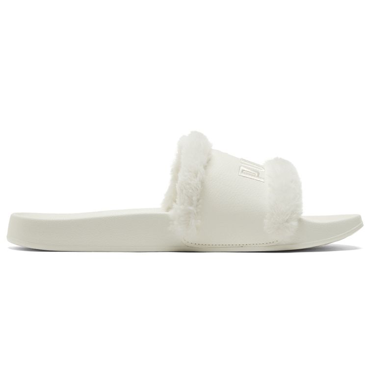 Puma Leadcat 2.0 Wns Thick Sole Outdoor Sports Slide Sandals Women Footwear White 387523-02