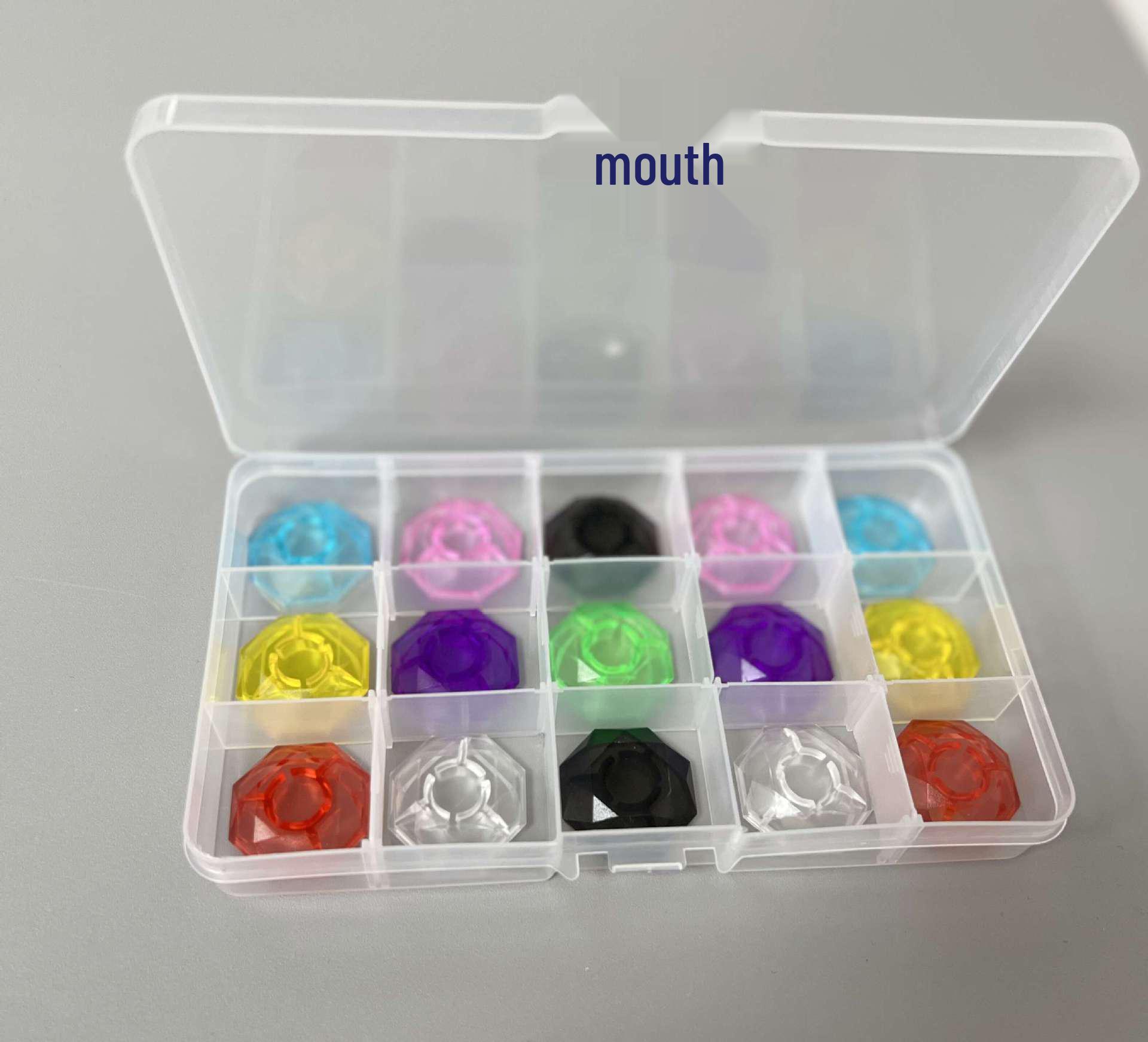 Multi-color Guitar Pedal Foot Caps - Single Pedal Accessories with Box