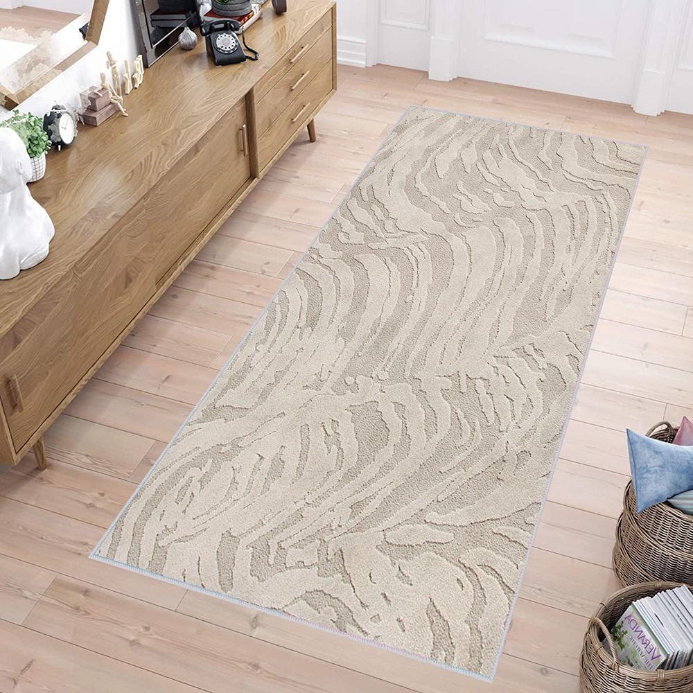 

Rovigo Home Моющийся ковер с набивным рисунком RVG1416 80 x 150 бежевый