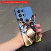 2DFlat Samsung Phone Case Glasses-Wearing Donkey In Green Field Applicable To Galaxy S22 S23 S24 S25ULTRA S26 A12 A13 A14 A15 A16