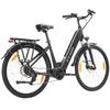 TTGO ZZ-28ST zwart/wit 250W BAFANG middenmotor+36V20AH uitneembare accu 700C * 45C inch banden Ximano 9-speed stads elektrische fiets