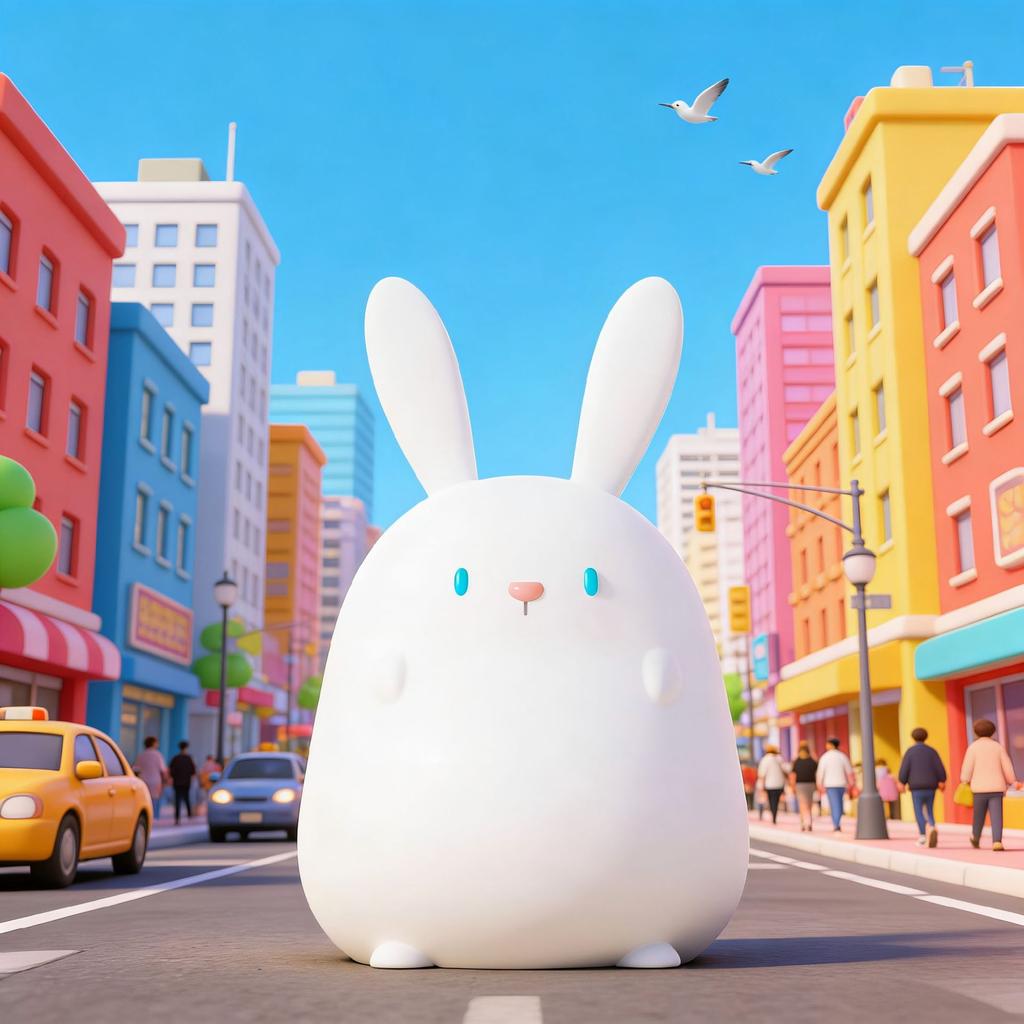 Rabbit Lamp, Cute Wholesale Rabbit Pat Silicone Animal Charging Night Light