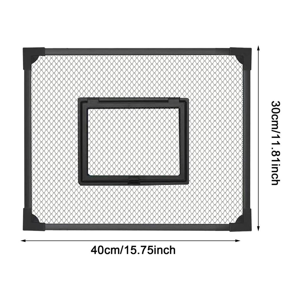 Mesh Magnetic Fish Tank Lid Cover Kit Self Assembly Anti Jump Net Fish Tank Top Cover for Fish Aquarium Supplies