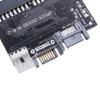 IDE To SATA Adapter SATA To IDE Converter Bidirectional Conversion 100/133 HDD/SSD/CD/DVD Riser Card for PC Desktop JM20330 Chip