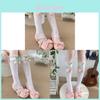 Lolita Fashion Knee High Socks With Antibacterial Nylon Material For Teens
