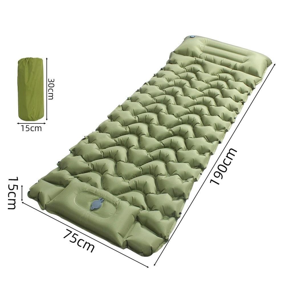 Self-Inflating Inflatable Mat Portable Inflatable  Sleeping Pad Built-in Pillow Air Mat  Climbing