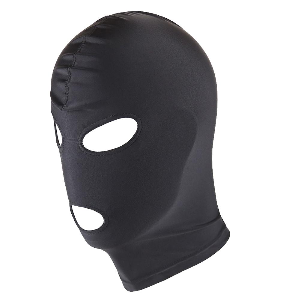 Breathable Zentai Cosplay Costume Hood Mask Unisex Headgear