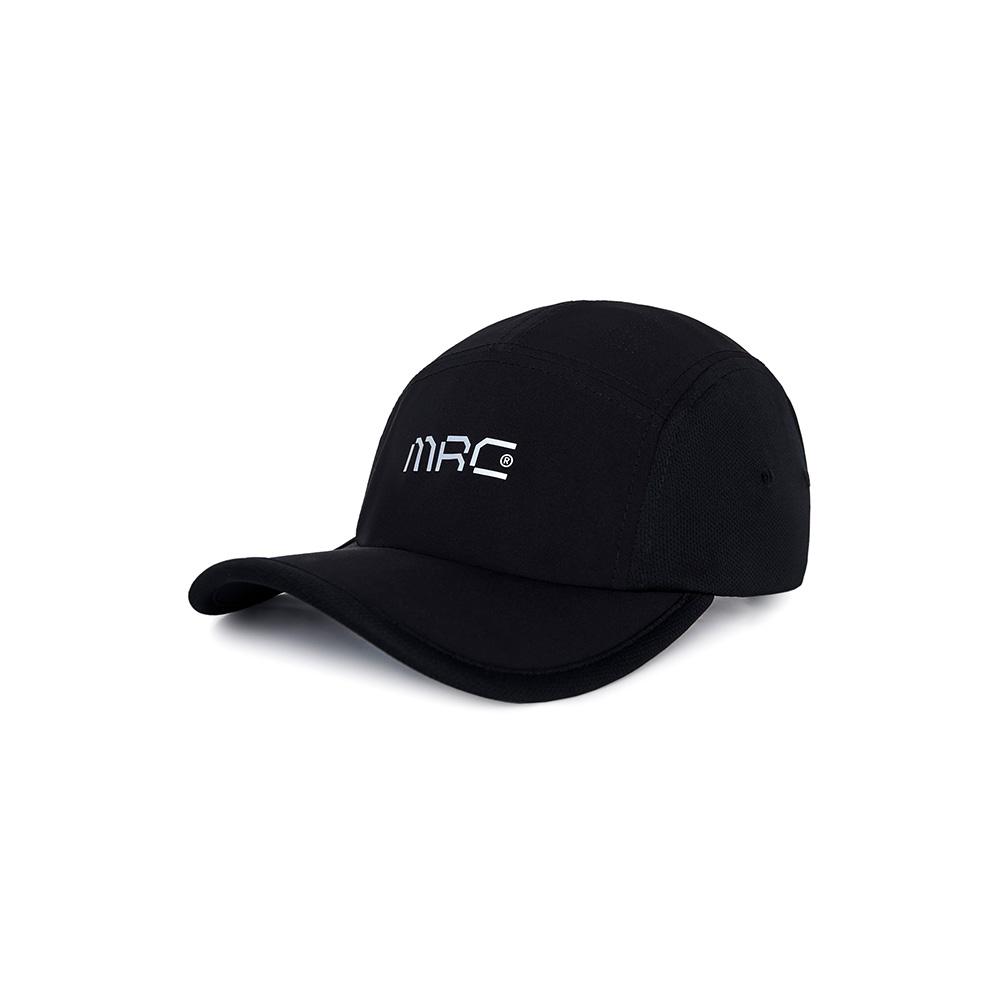 MALBON GOLF [Run Club] Mrc 5-Panel Camper Hat Black