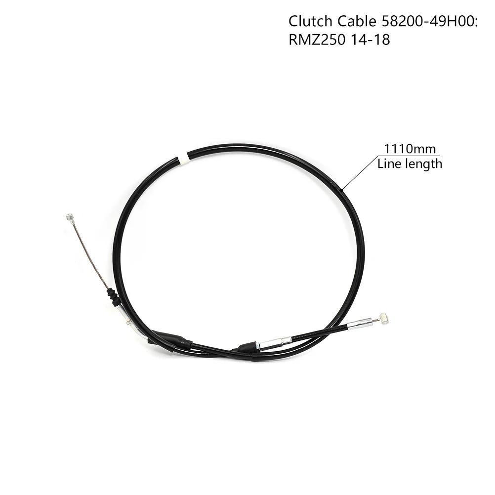 For RMZ250 Throttle Cable Clutch Cable Motorcycle OEM Replacement SUZUKI RMZ450 2007-2018 Motocross Accessories