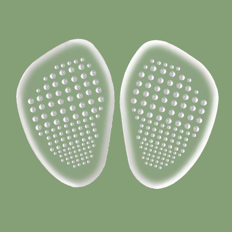 

1/3pairs Silicone Forefoot Inserts Metatarsal Pads for Women High Heels Sandals Non-slip Massage Foot Soles Cushions Pain Relief Insoles 1pair прозорий