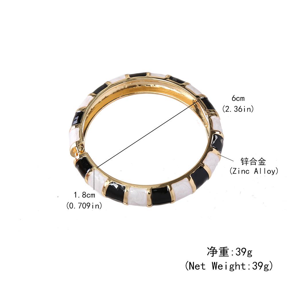 DIEZI Bracciali a Manetta Smaltati Bohemien 11 Colori Hip Hop Geometrici Irregolari Colore Oro Metallo Bracciale Largo Per Donne Uomini Gioielli