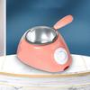 1 Set 250ml Chocolate Melt Fondue Food Grade Energy-saving Metal Candy Melting Pot Chocolate Fondue Melter Machine Set for Home