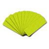 40pcs Adhesive Reflectors Sticker Door Handles Safety Warn Sticker Waterproofed for Road Marking