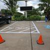 No Parking Stencil Legible Marking Template Silicone Parking Lot Paint Template For Pavement Asphalt Sidewalk Concrete Curb