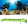 4FT High Visibility Inflatable Scuba Diving SMB Surface Signal Marker Buoy(Fluorescence Yellow)