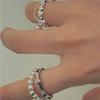 Exquisite Pearl Inspired Lightweight Luxury Double Layer Pendant Ring For Women In Various Colors