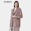 PORTS Women's Autumn/Winter Long-Sleeve Short Coat