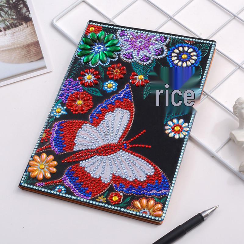 DIY Diamond Painting Business Notebook – Creative Dot Drill Writing Book for Kids