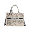Portable tote bag women's new letter-printed shoulder large bag, foreign-style versatile casual messenger bag
