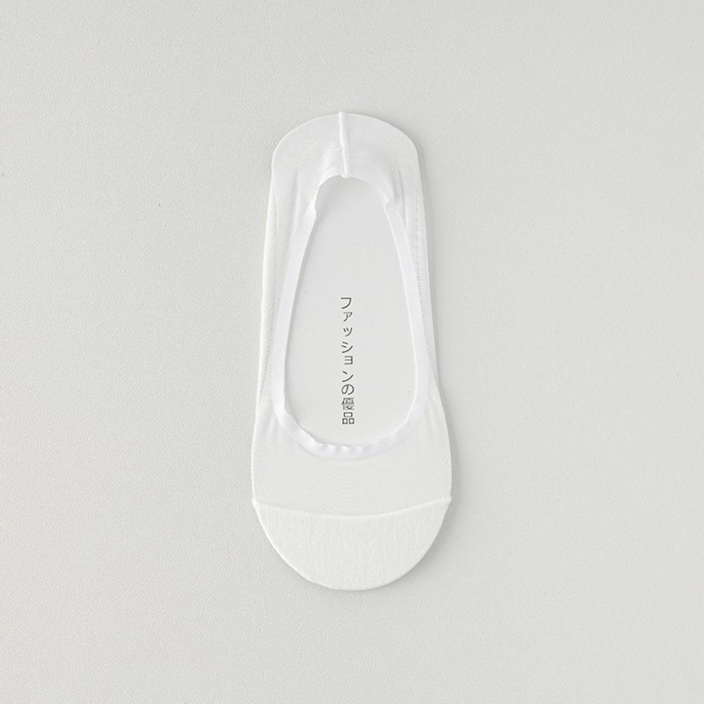 

Anti-slip Women s Boat Socks Thin Ice Silk Stockings Fashion Invisible Boat Socks Summer 35-38 білий